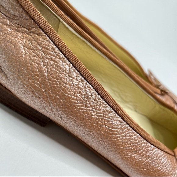 CHANEL Metallic Pink Flats - Picture 8 of 13